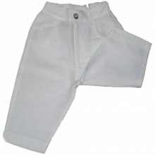 Pantalon de baptême blanc (5 ans)  par Nice Kids