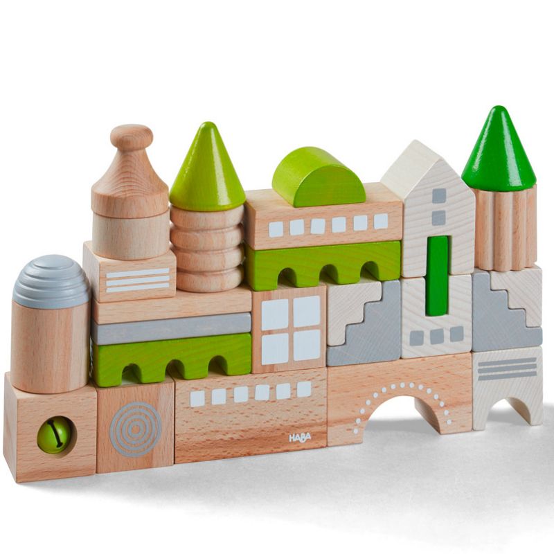 Blocs de construction Coburg (28 pièces) Haba