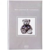 Mon journal de naissance Ourson taupe (40 pages)