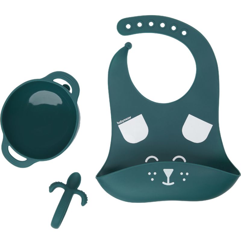 Coffret repas en silicone First'isy chien (3 pièces) Babymoov