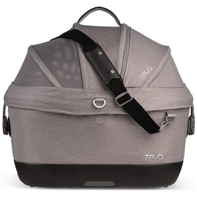 Siège auto et caisse de transport pour animaux de compagnie MAEVE ISO5X MERLE avec système Isofix