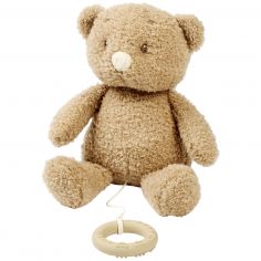 Peluche musicale Teddy Ours Caramel (22 cm) - Nattou