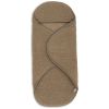 Couverture nomade Sherpa Merino Wool Dark Hazel Jollein Produit 1