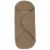 Variation Marron du produit Couverture nomade Sherpa Merino Wool Dark Hazel de la marque Jollein