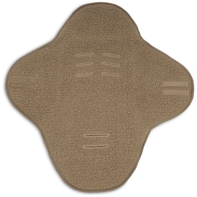 Couverture nomade Sherpa Merino Wool Dark Hazel Jollein Produit 5