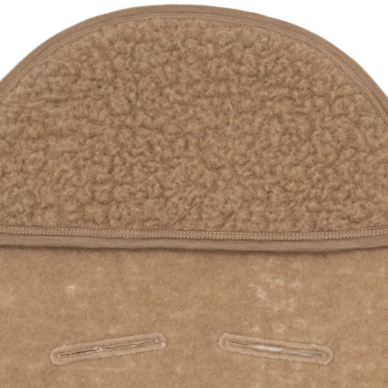 Couverture nomade Sherpa Merino Wool Dark Hazel Jollein Produit 6