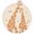 Variation Jaune, beige du produit Tapis Girafe (110 x 110 cm) de la marque Little Dutch