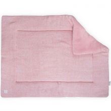 Tapis de jeu Melange knit rose poudré (80 x 100 cm)  par Jollein