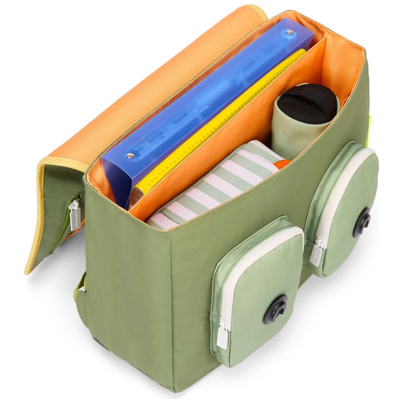 Cartable Mini Safari (6 ans et +) Hello Hossy Produit ouvert 4
