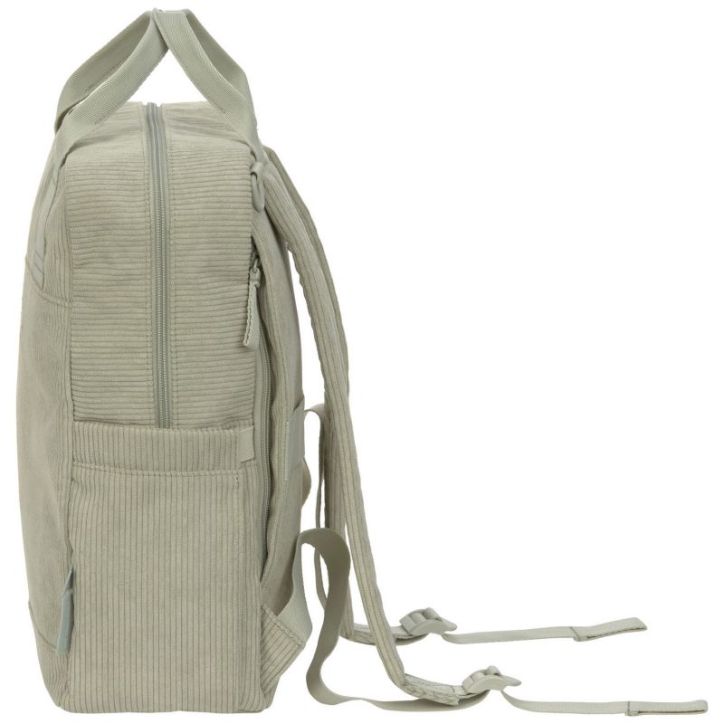 Sac à dos à langer Vividal en velours kaki clair Lässig Produit 5