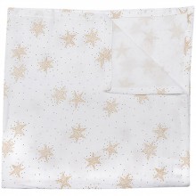 Lot de 2 maxi langes en mousseline Stars (110 x 110 cm)  par Trixie