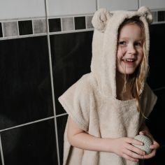 Poncho de bain Bear Fog (1-3 ans)