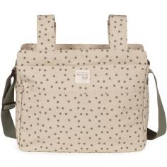 Sac à poussette coeurs Poppy Mousse - Walking Mum