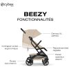 Poussette Compacte et Citadine Beezy 2026 Châssis Noir Almond Beige Cybex Produit 4