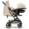 Poussette Compacte et Citadine Beezy 2026 Châssis Noir Almond Beige Cybex Produit 7