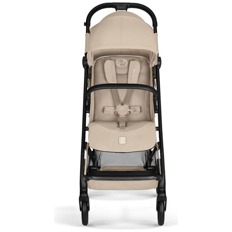 Poussette Compacte et Citadine Beezy 2026 Châssis Noir Almond Beige Cybex Produit 5