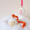 Boule de Noël Popcorn Noël Gourmand (personnalisable) Baubels Ambiance 4