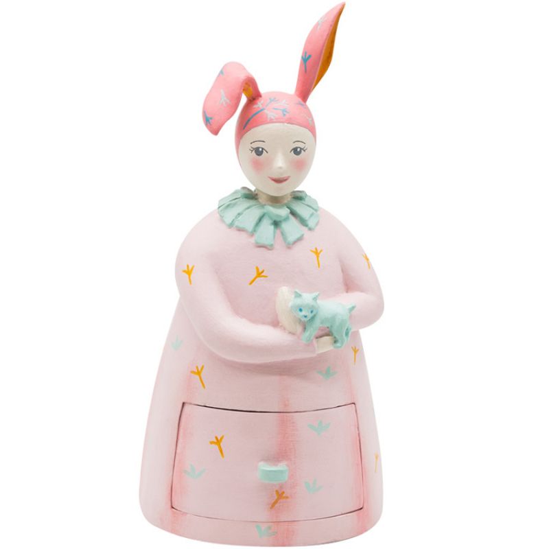 Boîte à bijoux Les Z'écrins Mme Lapin L'oiseau bateau