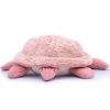 Peluche géante Les Ptipotos Sauvenou la tortue rose (50 cm)  par Les Déglingos