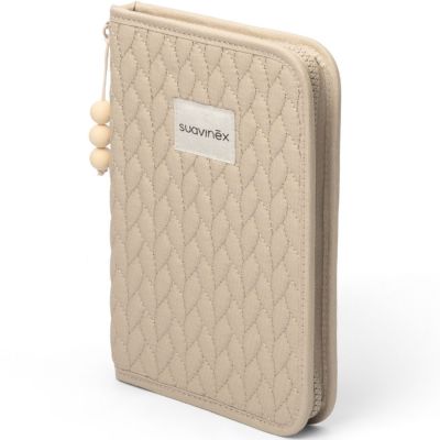 Protège carnet de santé Wonderland beige