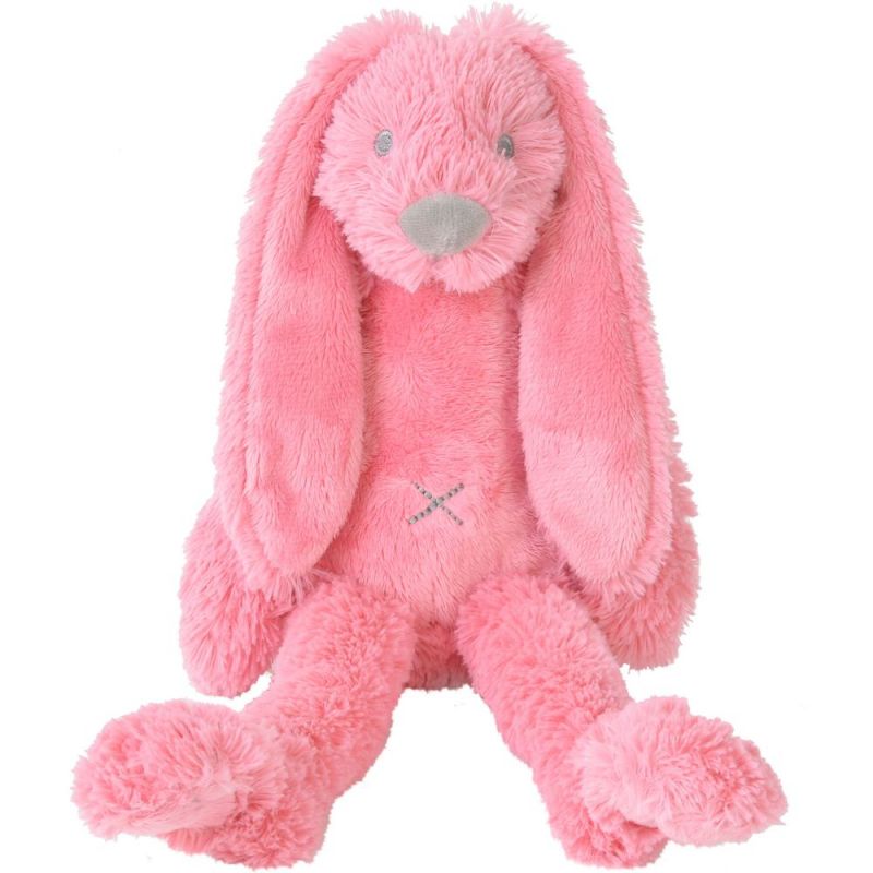 Peluche lapin rose Richie (28 cm) BAMBAM