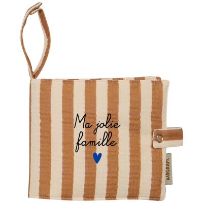 Mini album photo Rayures Larges (personnalisable) Atelier Wagram