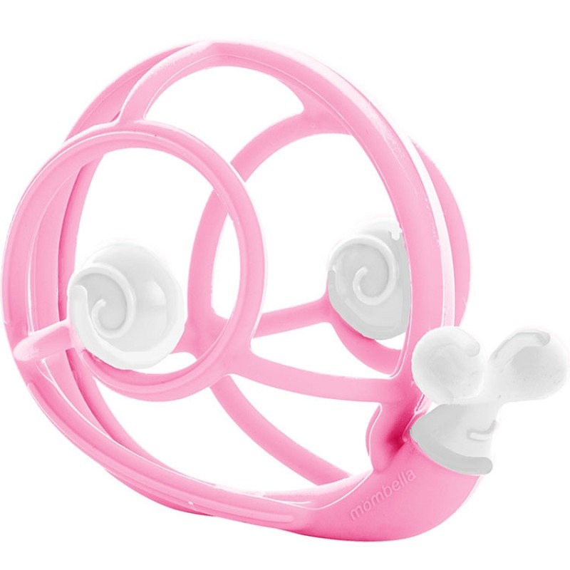 Jouet de dentition Léo l'Escargot rose Baby to Love