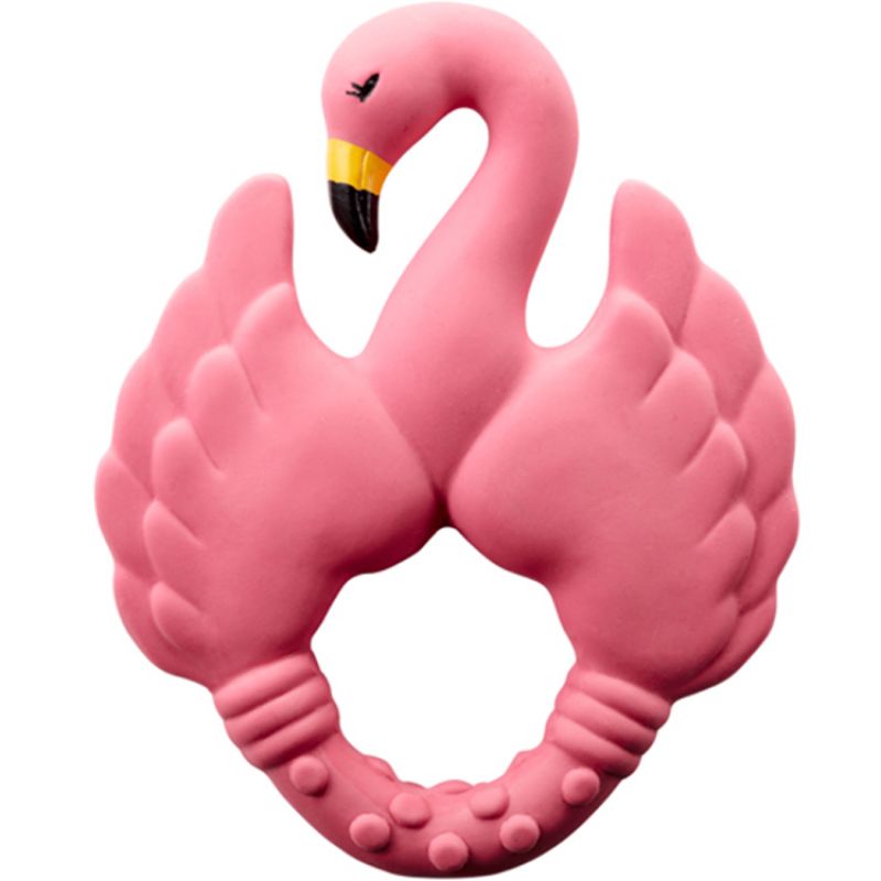 Anneau de dentition Flamand rose Natruba