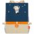 Variation Bleu, orange du produit Sac à dos Hamstronaute de la marque L'oiseau bateau