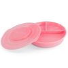 Assiette à compartiments rose pastel  par Twistshake