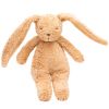 Petit Lapin sensoriel en coton bio cappuccino Moonie Produit 1