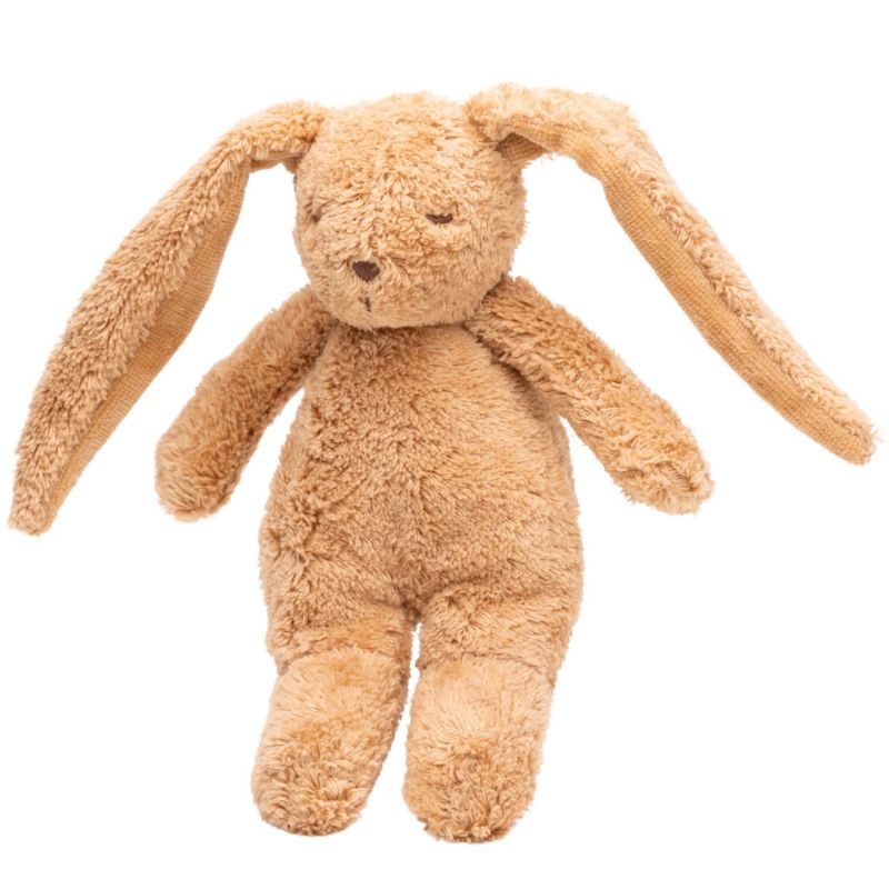 Petit Lapin sensoriel en coton bio cappuccino Moonie Produit 3