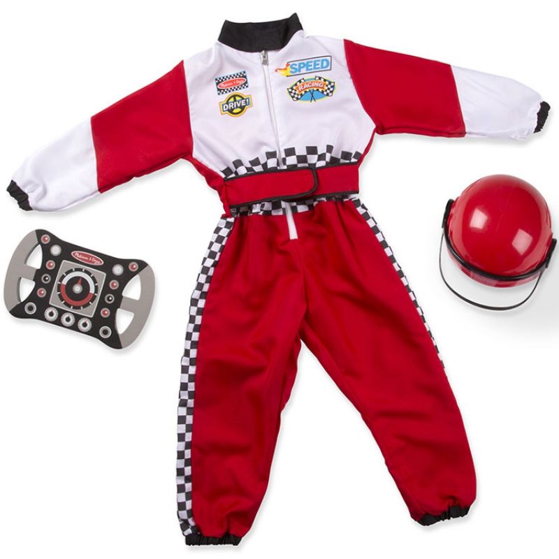 Déguisement de Coureur automobile (3-6 ans) Melissa & Doug
