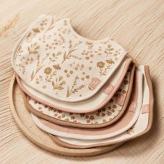 Lot de 5 bavoirs imperméables Bloomy