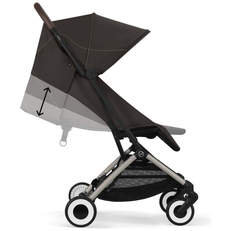 Poussette compacte Orfeo Chocolate Brown Cybex Produit 6