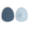 Lot de 2 brosses pour croûtes de lait Tradewinds-Periwinkle Mushie Produit 1