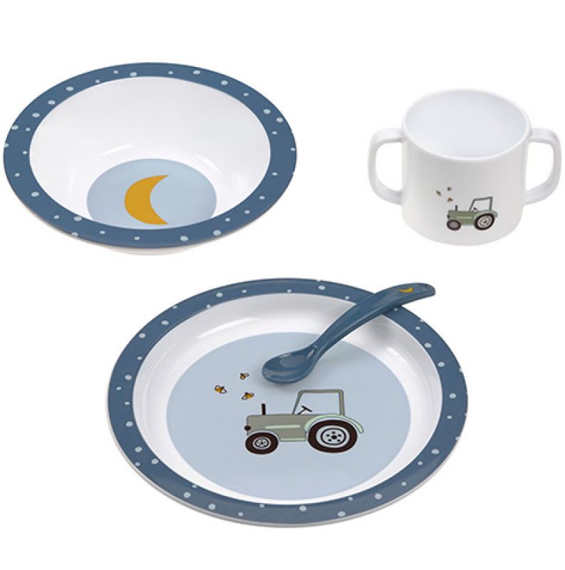 Coffret repas Adventure tracteur (4 pièces) Lässig