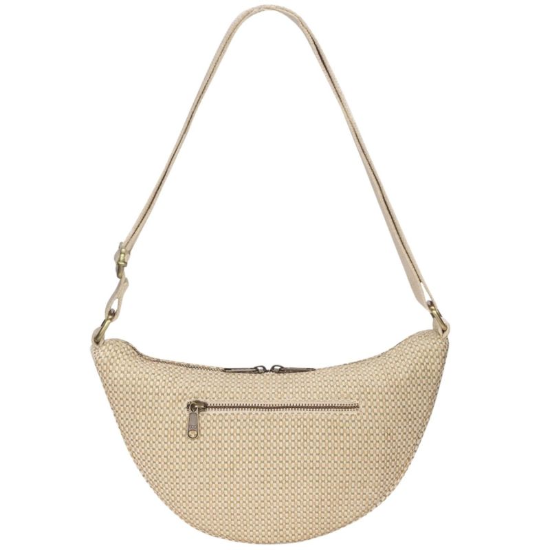 Sac banane Andrea Tressage Ecru Hindbag Produit 3