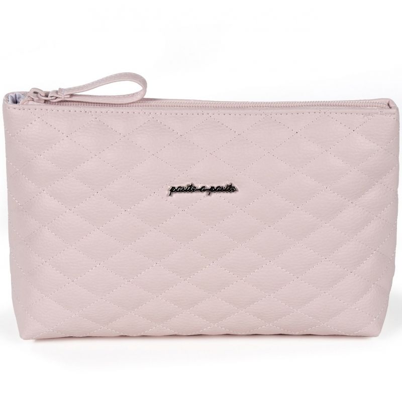 Trousse de toilette Ines matelassé rose Pasito a pasito