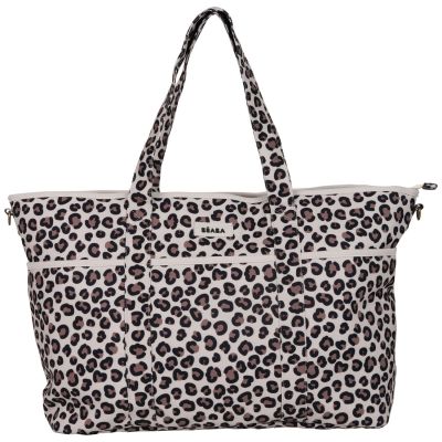 Sac à langer Madrid XXL Léopard clay (67x20 cm)