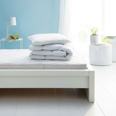 Protège matelas imperméable Cajou Blanc (40 x 80 cm)