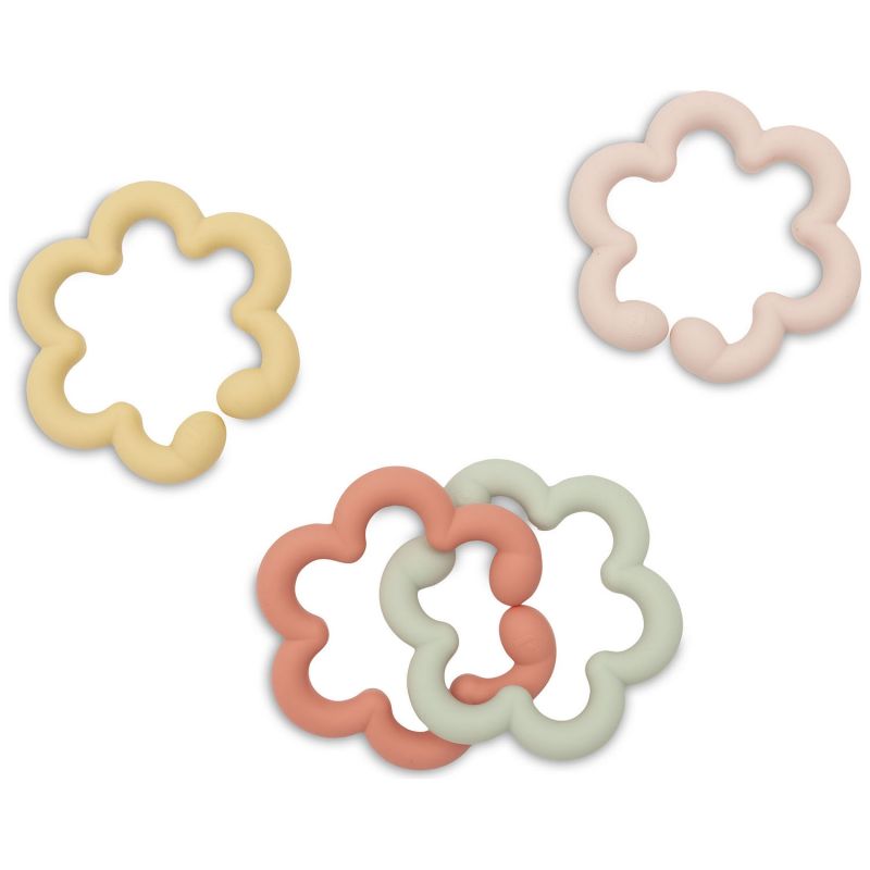Anneaux de dentition en silicone Flowers Jollein Produit 3