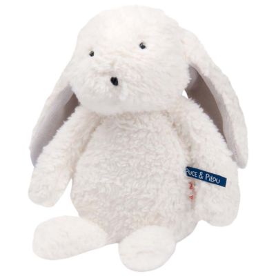 Peluche lapin lumineux Puce et Pilou (31 cm)