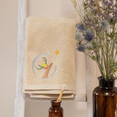 Serviette de bain jaune pâle Daim (50 x 100 cm)