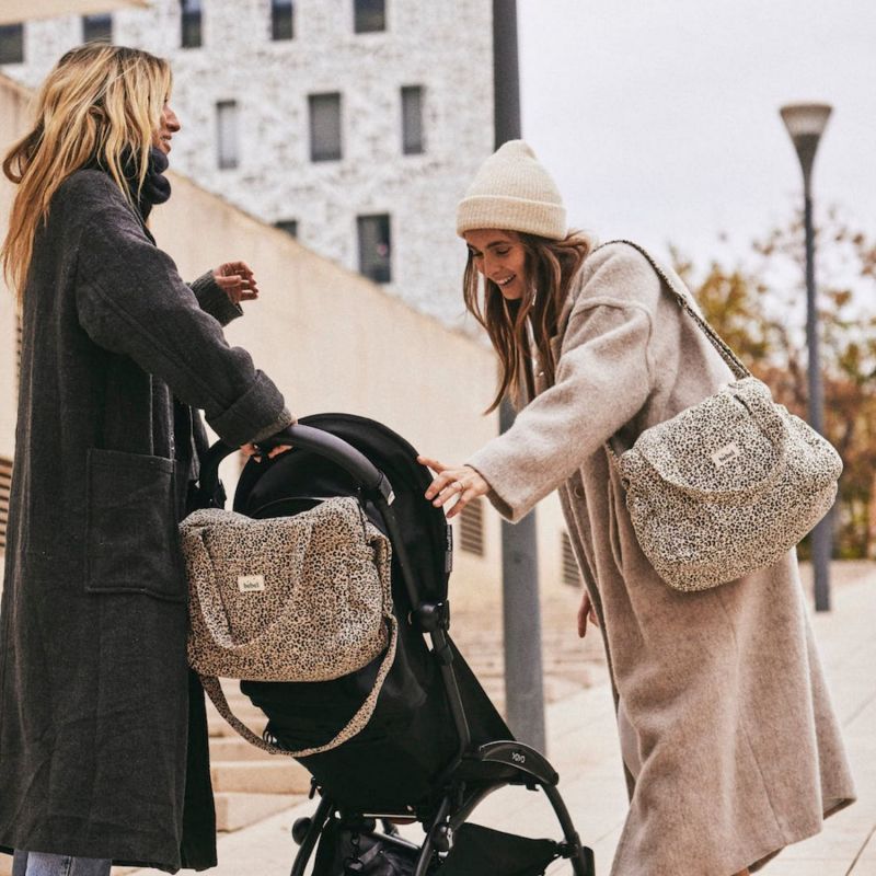 Sac à langer Middle Léopard beige BEBEL Ambiance 7