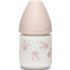 Biberon en verre Hygge Baby lapin rose (120 ml) - Suavinex