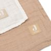 Lot de 2 maxi-langes en coton Biscuit/Ivory (115 x 115 cm) Jollein Produit 4