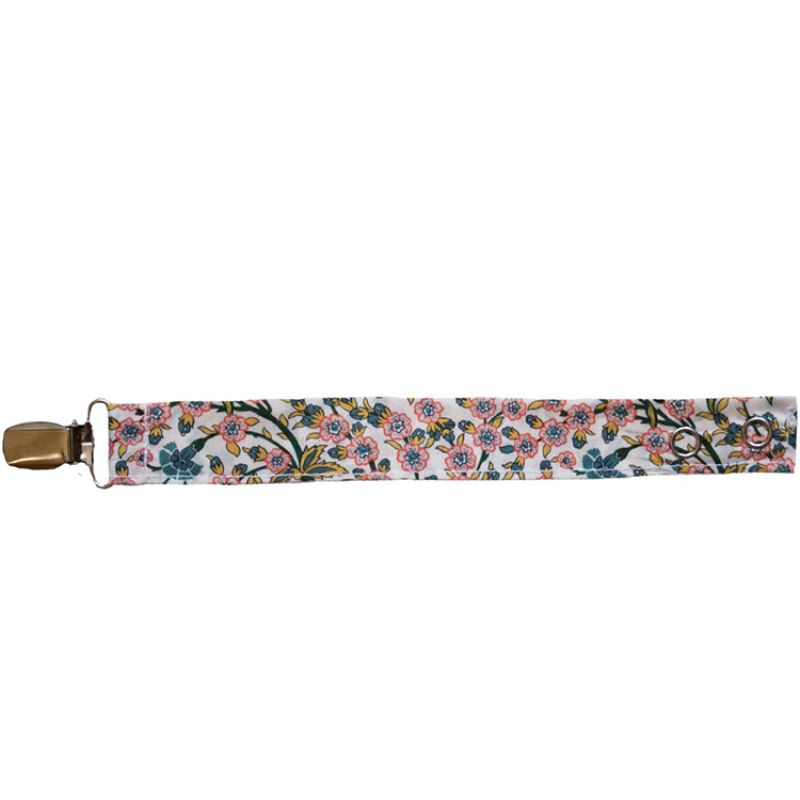 Attache sucette Empress rose Luciole et Cie