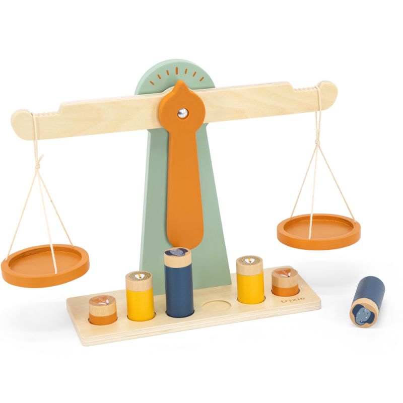 Balance en bois avec poids All animals Trixie