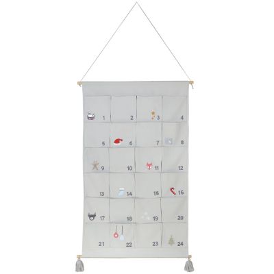 Calendrier de l'Avent en coton